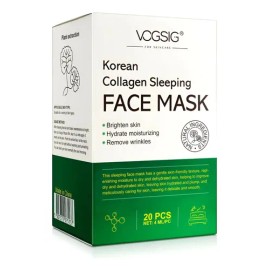 Mascarilla Nocturna Coreana + Colágeno Antiarrugas | Kit 2p Todo Tipo De Piel