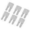 X AUTOHAUX 6pcs 25A 25Amp Car Mini Blade Fuses for
