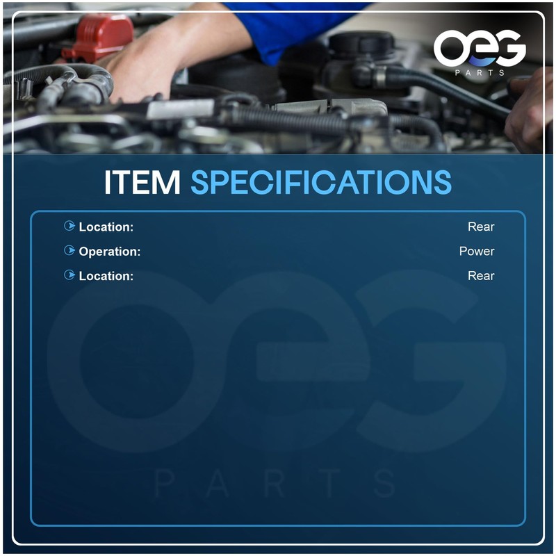 OEG Parts New Wiper Motor Compatible with Jeep Grand Cherokee/Liberty