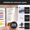 CAGIE 5 Subject Notebook with Dividers 220 Pages Spiral Notebooks