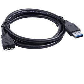 USB 3.0 PC Charger Data Cable/Cord/Lead for WD My Book Essential WDBACW0020HBK