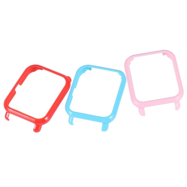Levemolo 3pcs Watch Shell TPU Scratch Protective Case and Red