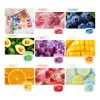8 Balsamo Labial Pomada Frutas Aroma Hidratante Mix Sabores