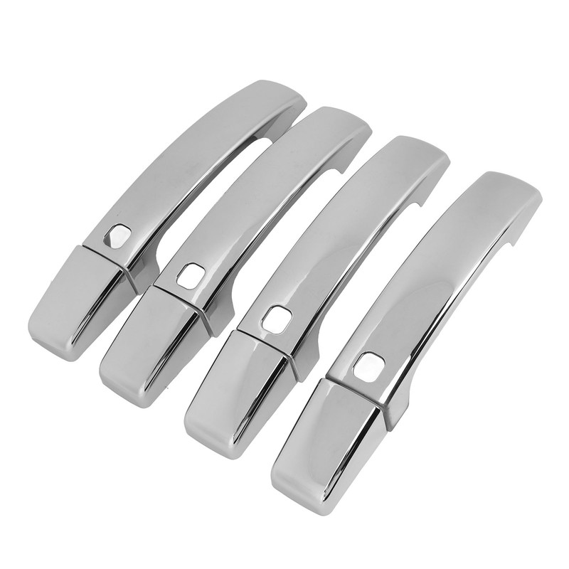 Exterior Door Handle Cover Chrome Plated Outside Door Handle Decor