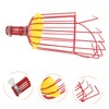 Kisangel 1pc Fruit Picker Tool Telescoping Fruit Catcher Orange Pear