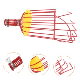 Kisangel 1pc Fruit Picker Tool Telescoping Fruit Catcher Orange Pear Picker Adjustable Fruit Picker Fruit Harvester Nut Gatherer Gardening Harvester Winter Jujube Fruit- Device Rod