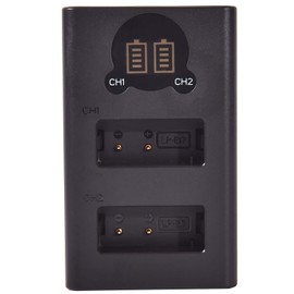 DSTE LP-E17 Dual LCD Battery Charger Compatible with Canon EOS RP, R8, R10, Rebel T7i, T6i, T6s, SL3, SL2, 77D, 9000D, 8000D, 800D, 760D, 750D, 200D, M6, M5, M3, Kiss X8i DSLR Cameras & More