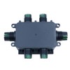 ZONADAH 6-Way IP68 Waterproof Electrical Cable Wire Connector Junction Box