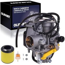 Carburetor For Honda Sportrax 400 1999-2014/400EX TRX400EX 1999-2008/400X TRX400X 2009-2014 Replacement 16100-HN1-013 16100-HN1-A43 With Air Filter