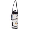 Ceramic Indigo Plastic Bottle Holder, Music Cat, Size (W x