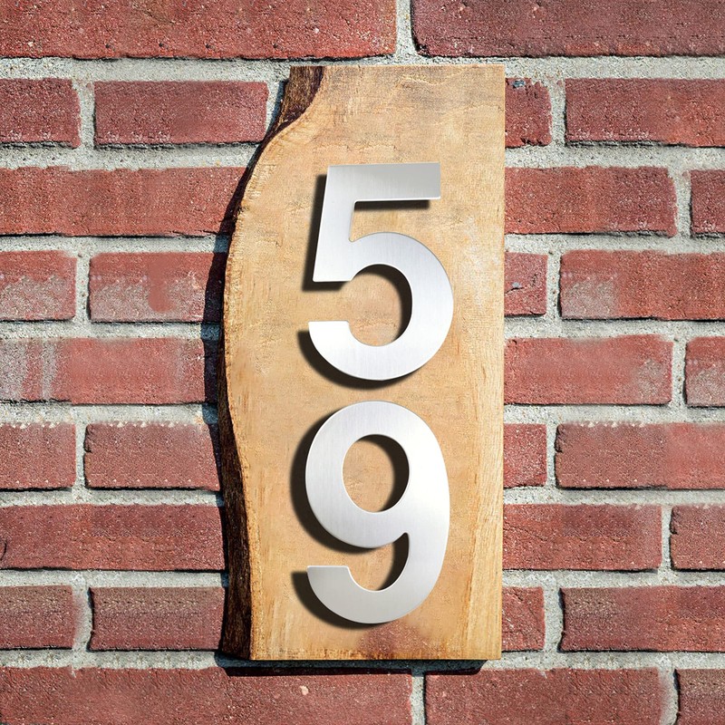 HASWARE 304 Stainless Steel Modern House Number Powder Coating Stylish