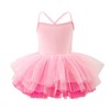 KARETT Ballet Tutu Skirt for Girls Toddler Ballet Leotards Criss