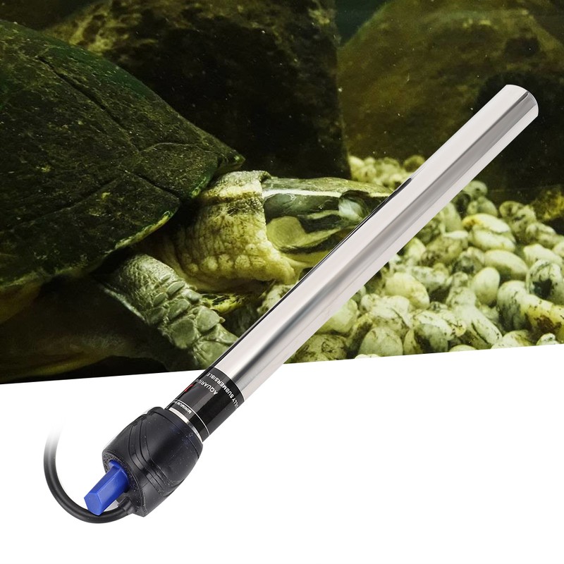 QY-700 Aquarium Stainless Steel Submersible Water Heater Fish Tank Automatic