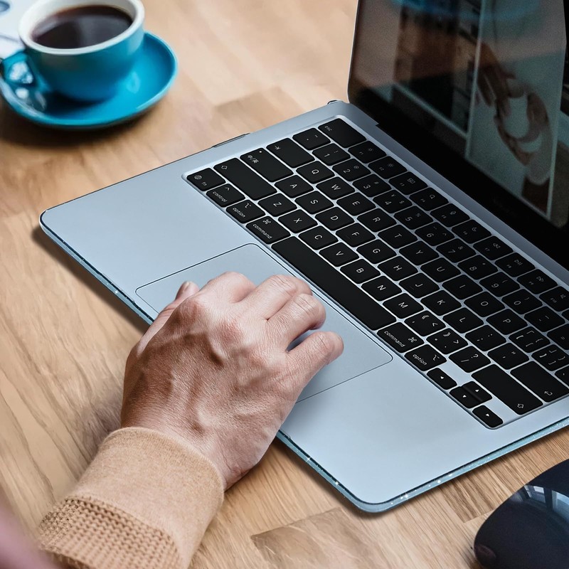 EooCoo Compatible for MacBook Air 13 inch Case M4 M3