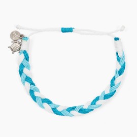 Bold Braid Sea Turtle Tracking Bracelet - Color: Ocean