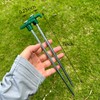 20Pcs Tent Pegs, BetterJonny 7inch Non-Rust Family Pop Up Household,
