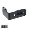 Door Lock Hasp Latch, 90 Degree Solid Iron Safety Packlock