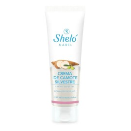 Sheló Nabel crema de camote silvestre y vitamina E, nutre y equilibra la piel