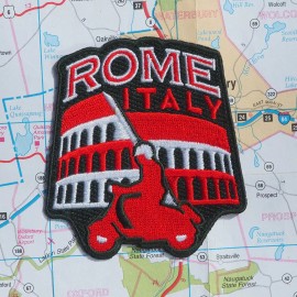 Rome Iron on Travel Patch - Great Souvenir or Gift for travellers