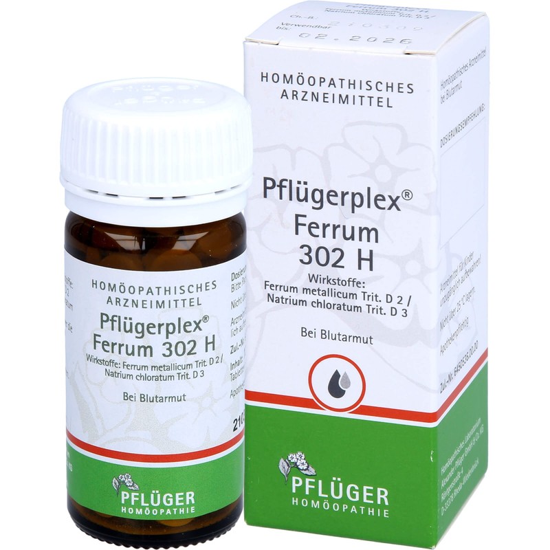 Pflügerplex Ferrum 302 H Tablets