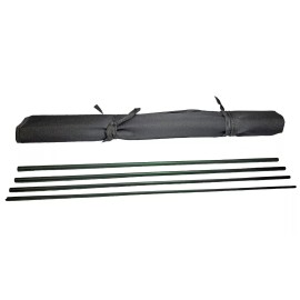 OLDE FLY SHOP SERIES IM-8 GRAPHITE FLY ROD BLANK 9FT 6WT 4PC  SATIN BLUE