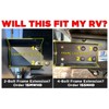 Mount-n-Lock SafetyStruts Heavy Duty RV Bumper Brackets (1SMWHD, MW-Heavy Duty)