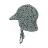 Sterntaler Boys Reversible Peaked Cap with Neck Protection and Ties,