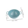 couponhub Heavy Duty 6 Inch Food Colander,Large Capacity Vegetable Strainer