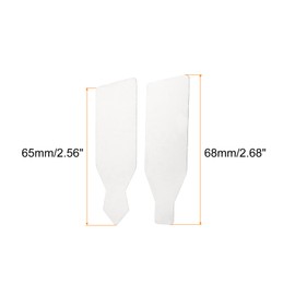 PATIKIL Curved Spudger Kit Pry Blade Professional Stainless Steel Metal 0.3mm Ultra Thin Flexible Pry Opening Tool for Mobile Phone Repair 5 Set