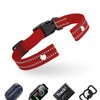 Collar Replacement Strap, Reflective Replacement Nylon Collar Strap Dog GPS