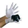 Pairs of men's gloves, white