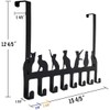Wintek Over the Door Hook Hanger, Heavy Duty Organizer Rack