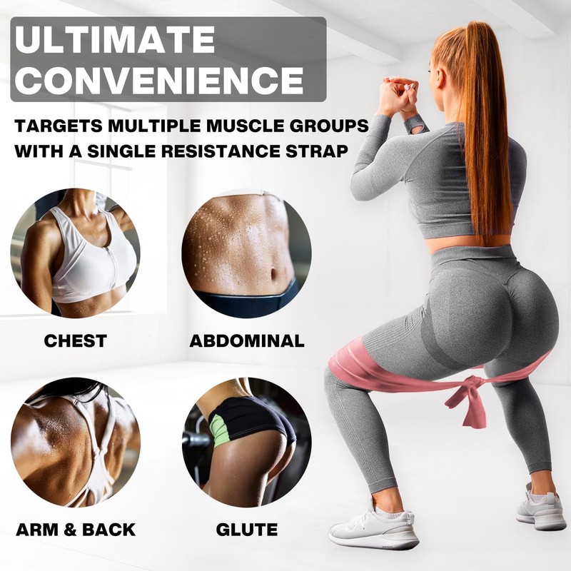 METEOR Resistance Bands, Exercise Bands, Fitness Bands, Resistance Strap for