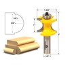 YONICO 13117 3/4-Inch Bead Bullnose Router Bit 1/2-Inch Shank