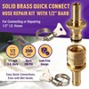 GORILLA EASY CONNECT Garden Hose Repair Kit with Integrated Quick