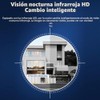 Timbre con Vídeo Inteligente Inalámbrico, Cámara de Timbre con Monitoreo