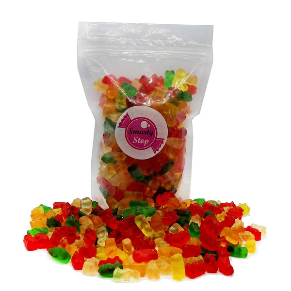 Smarty Stop Gummy Collections (Assorted Flavored Bear, 1 Pound (Pack