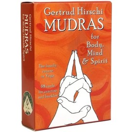 Mudras for Body Mind and Spirit Practice Cards, Yoga for The Hands, 68pcs Cards, Yoga Them Tarot Oracle Cards, Deck Game with Friends
