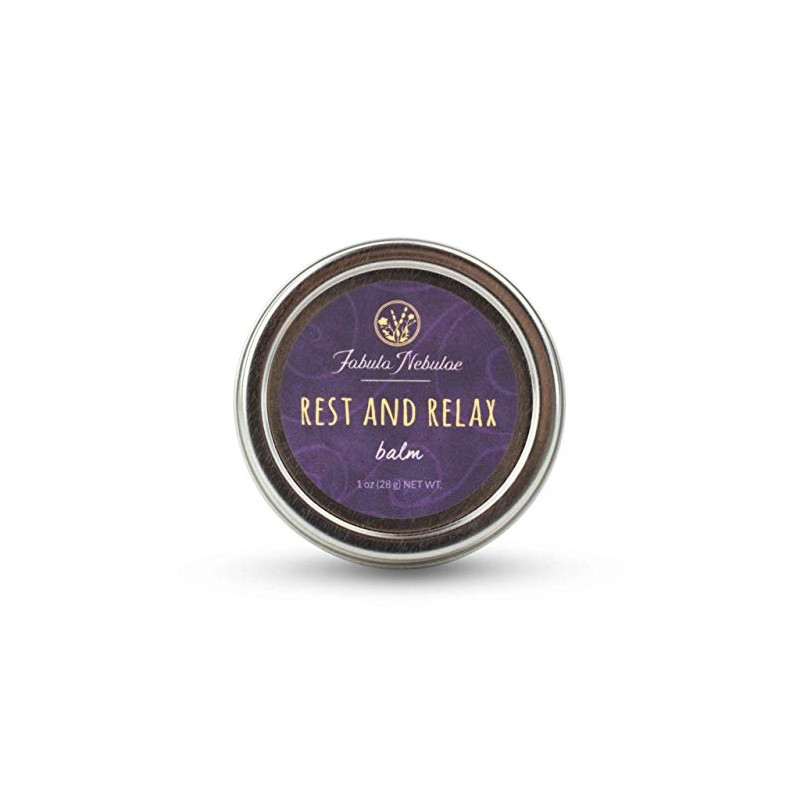 Relax and Rest aromatherapy balm | all-natural, essential oil based|
