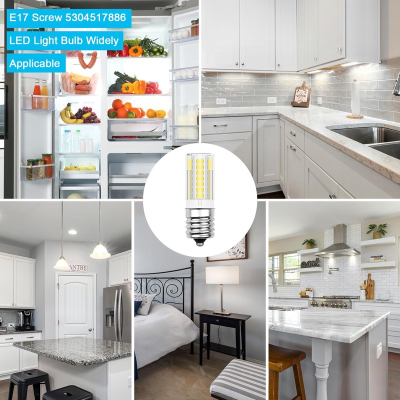 TZHILAN Kei D28x Kel 2816x Refrigerator Bulb 3W, Frigidaire Bulb