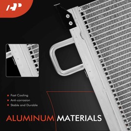 A-Premium Air Conditioning A/C Condenser Compatible with Buick Century 1995-1996 3.1L & Oldsmobile Cutlass Ciera 1995-1996 3.1L