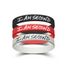 I Am Second - Paquete de 3 pulseras de silicona