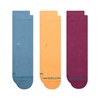 Stance Crew Icon Socks [3 pack] (Large, Dragon)
