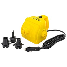 Airhead 12V Boating Pump | Powerful 2.3 PSI Pump Inflates 4-Person Towable Tubes in Just Minutes
