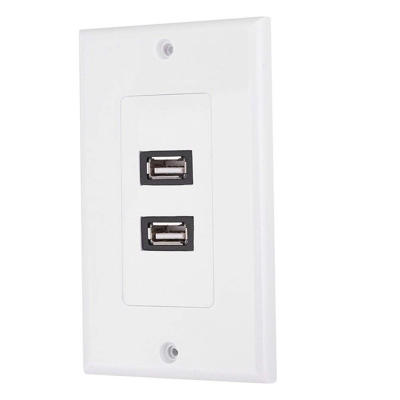 USB Wall Plate, Wall Mounting Wall Plate Panel, Wall Socket