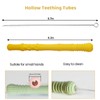 Galenecx 6 Stück Beißröhrchen, Silikon Kaustäbe, Baby Zahnungshilfe, Hohl Kausticks,