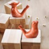 Handcrafted Clay Bird Water Whistles - 2 Unique Styles for