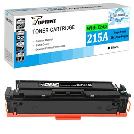 【with Chip】 Compatible Toner Cartridge 215A W2310A Black 1050 Pages for HP Color Laserjet Pro M155a M155nw M155 MFP M182nw M182 M183fw M183 Printers