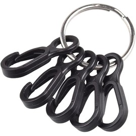 10 Black Plastic Carabiner Hooks Camping Carabiner Buckle Tent Hooks Canopy Hanging Outdoor Tent Accessories Multifunction Carabiner Hook Camping Gear Tent Buckle Accessories