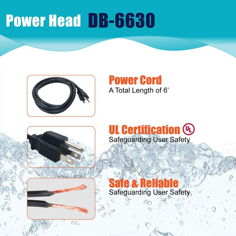 Aqua Dream 800 GPH Submersible Pump(3000L/H,55W) Ultra Quiet Adjustable Water